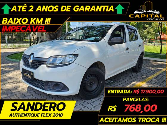 RENAULT SANDERO 1.0 12V SCE FLEX AUTHENTIQUE MANUAL
